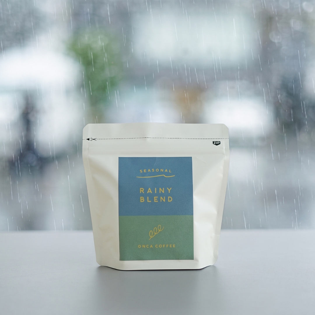 雨音に包まれ、静かに没頭する。新作「RAINY BLEND」